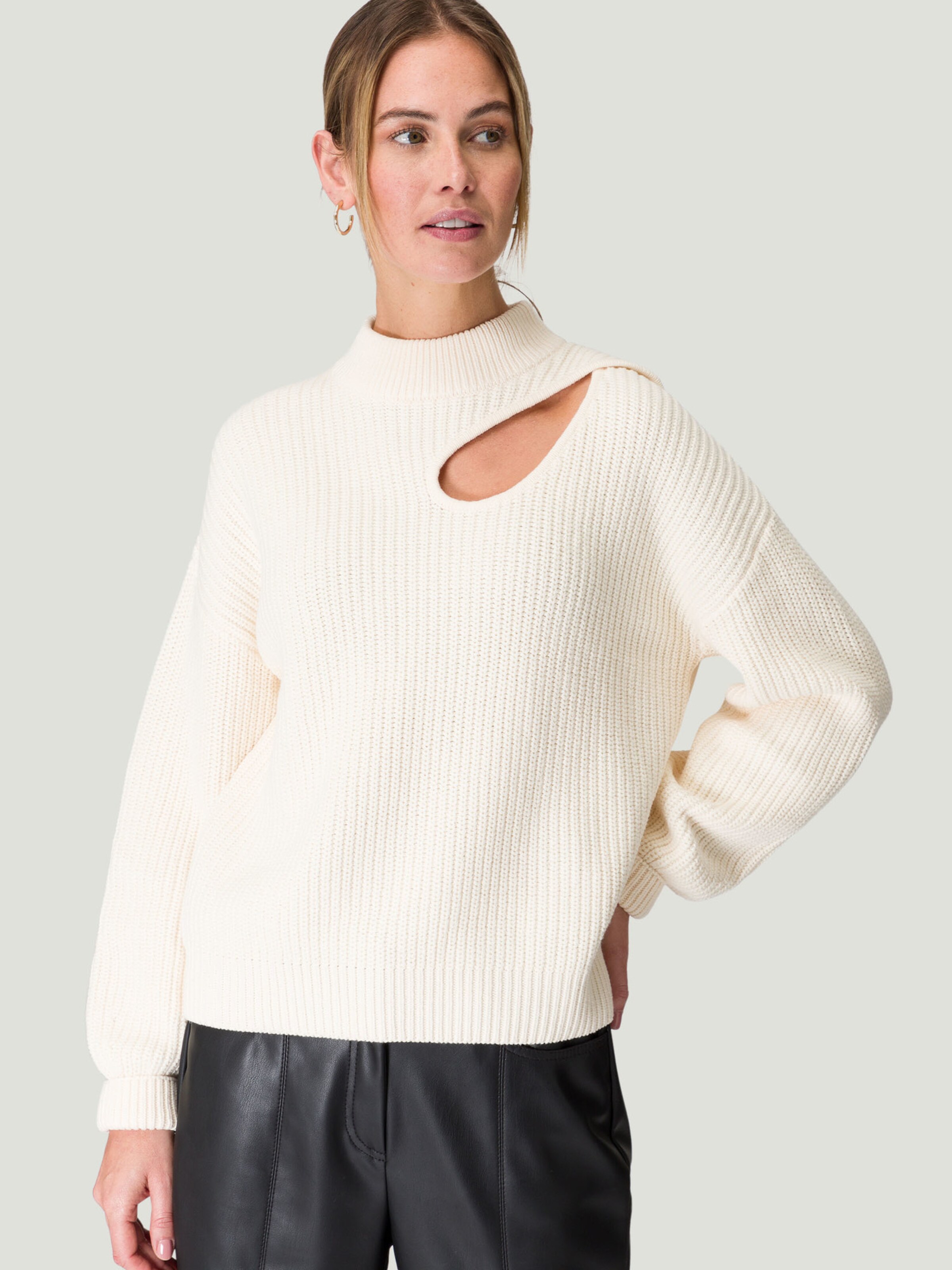 Cut out pullover damen Clearance